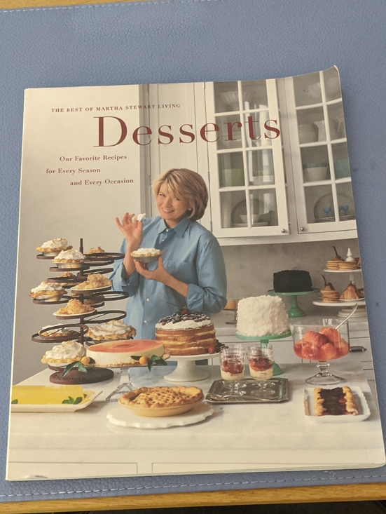 Other - “Desserts’ by Martha Stewart, The Best Of Martha Stewart Living,PB, 1st Ed.